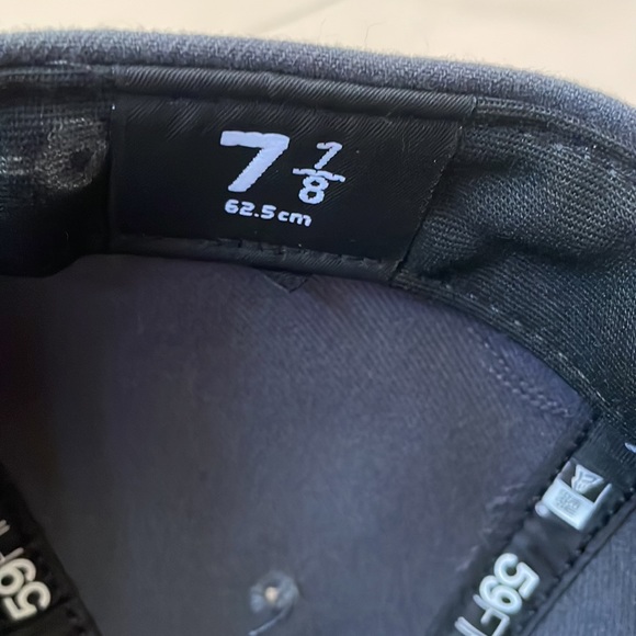 New Era Houston Astros 59 Fifty 2017 World Series Baseball Cap, Black Gray Gold - Picture 7 of 9